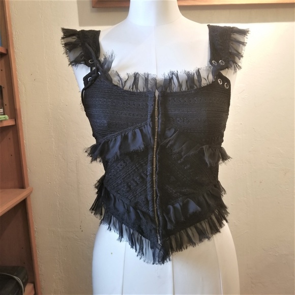 SOLD Lip Service Quoth the Raven Decay Garden Top - Picture 5 of 8